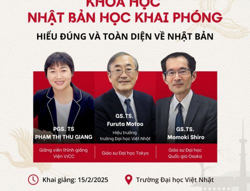 Tuyển sinh khóa học Nhật Bản học khai phóng tháng 2/2025